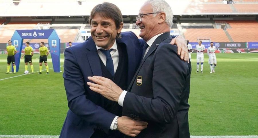 Antonio Conte sente Claudio Ranieri, stima tra i dui allenatori: lo ha detto in conferenza stampa